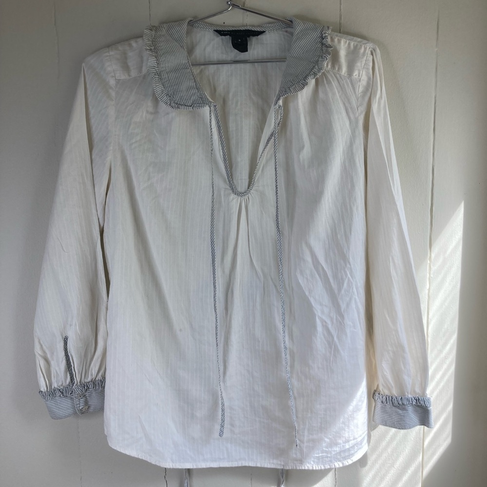 Marc By Marc Jacobs cotton peasant blouse 6